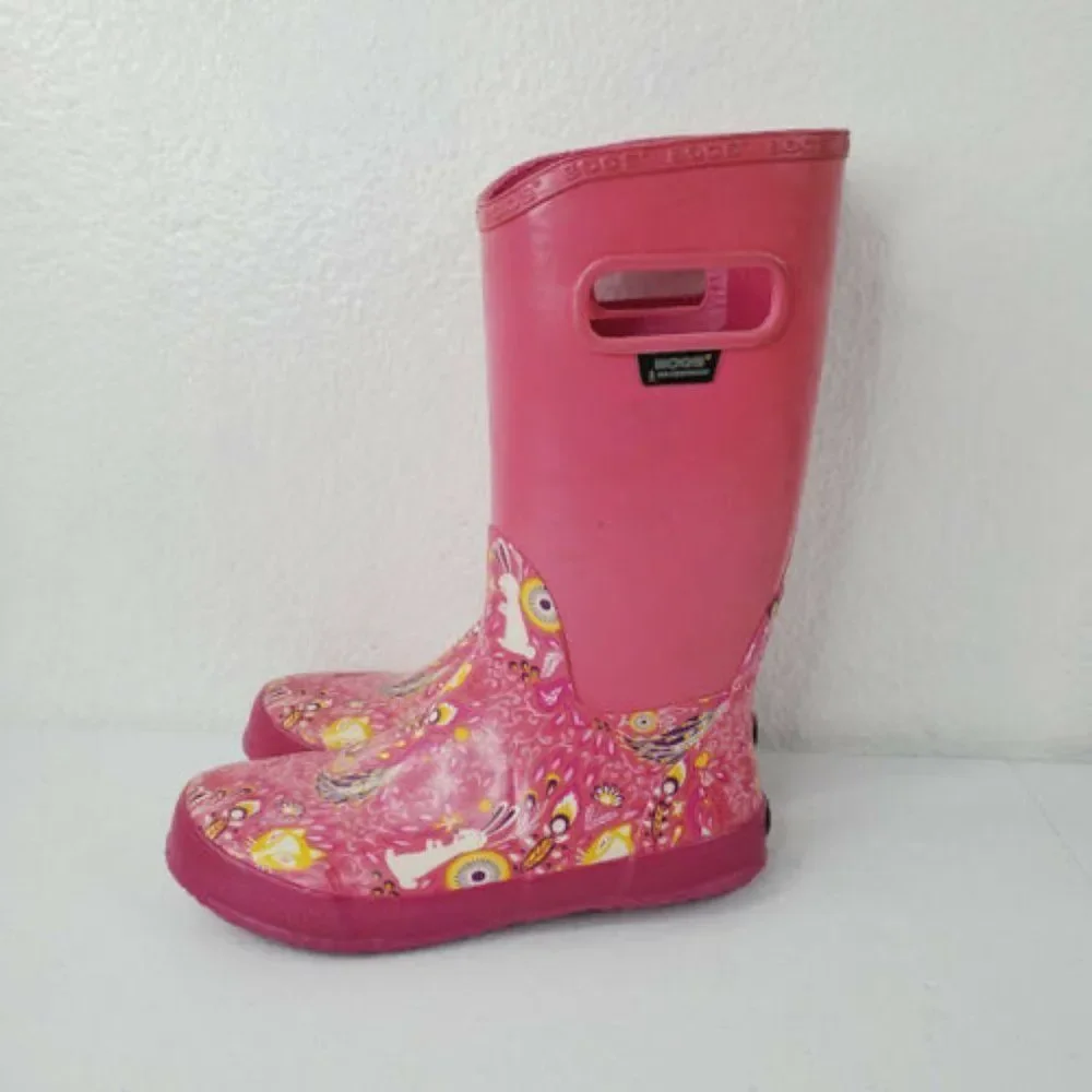 Bogs Unisex Kids 71739 690 Waterproof‎ Rain Boots 5